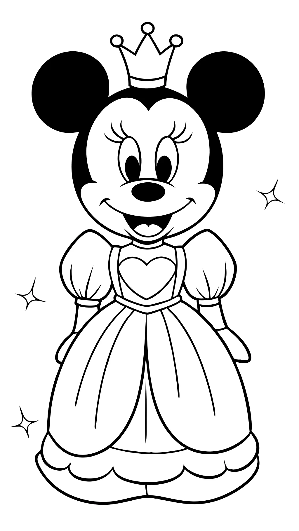 Páginas para colorear de Disney PDF